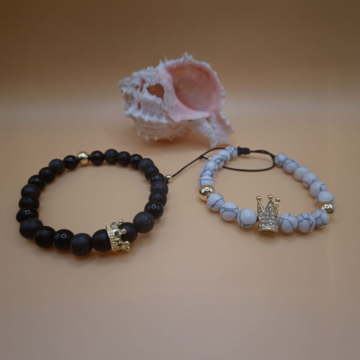 KING & QUEEN NEGRO Y BLANCO