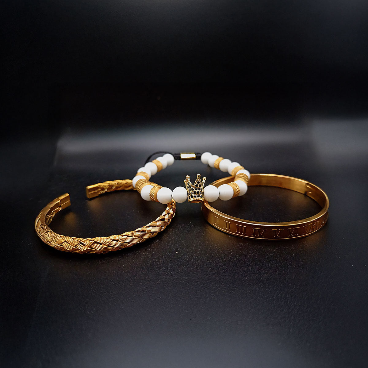 CORONA NEGRA, BLANCO & GOLD