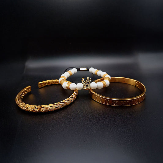 CORONA NEGRA, BLANCO & GOLD