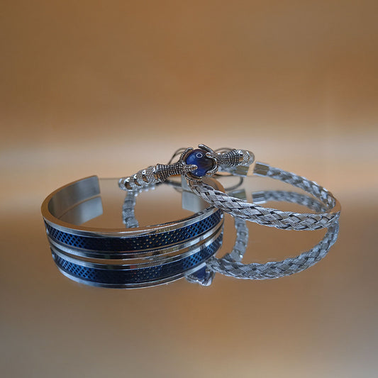 OJO DE DRAGON BLUE&SILVER